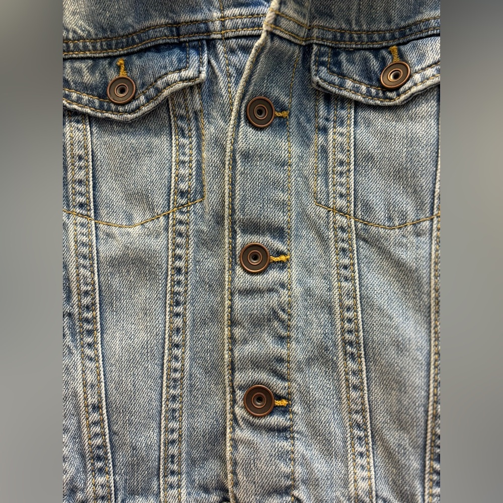 Kids Unisex Denim Jacket size 3T, 100% Cotton from The Children’s Place - Picture 4 of 6